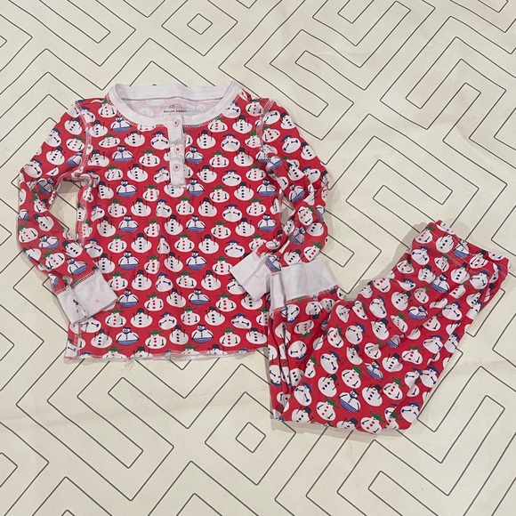 Roller Rabbit Other - Roller Rabbit Winter Snowman Pajama Set